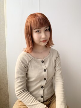 ジアン(GIEN) オレンジカラー オレンジブラウン Wカラー イルミナカラー