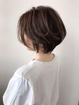 トータルビューティーハウス フラップ ミチ 野田店(total beauty house flap MICHI) 【flapMICHI島田和也】大人可愛い耳かけショート