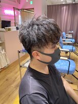 アヴァンス 天王寺店(AVANCE.) MEN'S HAIR ツーブロック×スパイラルパーマ