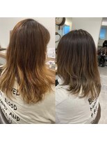 アーク(ARK from INFINI) ビフォーアフターシリーズ ニュアンスカラー 髪質改善