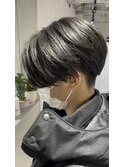 【髪質改善】前下がりセンターパート×髪質改善トリートメント