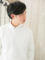 グルーミングサロン バーバー キャッスル 北浦和西口(Grooming salon Barber Castle)&nbsp;ダークアッシュ×コンマバングニュアンスマッシュP