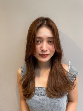 ロンド ストラーダ 心斎橋(Lond strada) [Lond西村]大人かわいい韓国風美髪/ネビージュ/こなれミディ