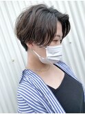 2ブロック × 刈り上げショート