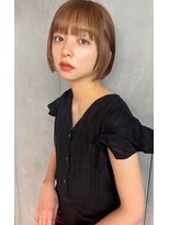 アイユー(ii+U)&nbsp;ボブ　丸みボブ　ショートカット　小顔カット　似合わせ