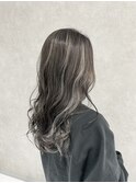 白髪ぼかしハイライト