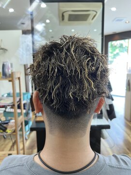 スウェル 千葉店(Swell) メンズツイストパーマスパイラルパーマフェード[千葉]