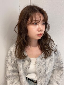 ティオ バイ スニップ(Tio by snip) 柔らかブラウンカラー