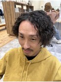 特殊パーマ+カット