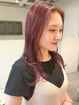 ディッセンバー 渋谷(December) ピンクカラー/ピンクラベンダー/ダブルカラー/渋谷