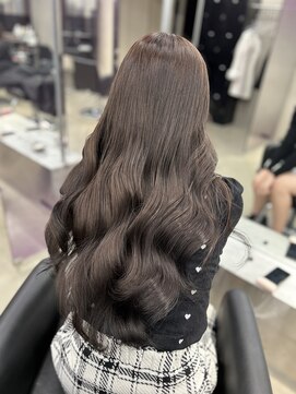 ペレ 栄店(PELE) ブリーチなしダブルカラー/美髪/ピンクブラウン/栄