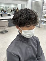 ノイズ キョウト(NOISM Kyoto)&nbsp;波巻きウルフメンズパーマ