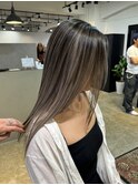 straight balayage