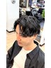 【メンズ】カット+波巻きスパイラルパーマ￥ 17000（メンズカット／横浜西口）