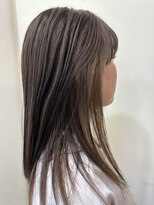 アルファ インタラクティブ エム フラワー(ALUFA interactive.M Flower)&nbsp;20代30代大人かわいい艶感グレージュイルミナインナカラー