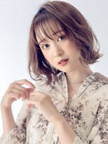 スノードロップ 荻窪(Snowdrop)&nbsp;前髪/アンブレラカラー/こなれミディ/イメチェン/ウェーブパーマ