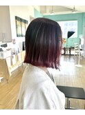 グラデーション/ピンクバイオレット