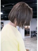 ショートカットショートヘアボブボブウルフネビージュワンレン