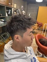 クレップスヘアーヒマワリ(CRE'PS HAIR HIMAWARI)&nbsp;ベリーショート　ツイストパーマ