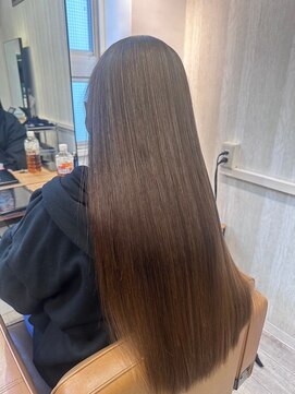 リンクス 久喜(LINKTH) 髪質改善ULTOWAトリートメント/黒髪/ネビージュ/小顔/ワンレン