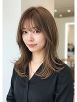 グルグル 本八幡店(GULGUL) セミロング/ショート/顔周り/白髪ぼかし/前髪/本八幡