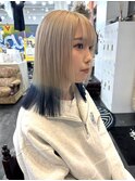 ホワイト×ブルー