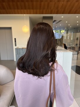 ローレンアオ(LOREN AO) 黒髪/ボブルフ/ネビージュ/小顔/ワンレン/ 矢場/髪質改善/前髪