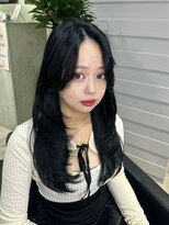 ゲームバイアランスミシー 心斎橋(GAME by Alan Smithee)&nbsp;ワンホンヘア/レイヤーカット/心斎橋