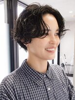 フィルムス 田町芝浦(FILMS) ミニウルフレイヤーカット顔周りカット前髪カットショート/田町