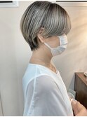 シルバー / ハイライト / ショートスタイル