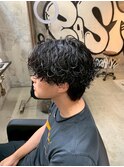 メンズカットパーマ/ニュアンスパーマ/フェザーパーマ[北千住]