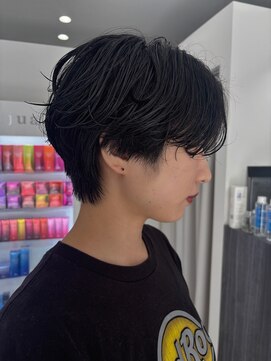 プレジールバイラファブリック(PLAISIR by LA FABRIQUE) ハンサムショートパーマ【新村/PLAISIR/草加】