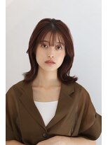 ヘアーアンドメイク エクリ 不動前店(Hair&Make equri)&nbsp;【目黒不動前美容室】外はねミディアム　ロングボブ