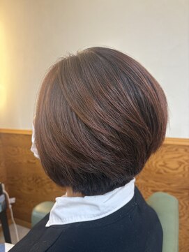 ミックリンクジャム(mic link Jam) グラデーションボブ＆マロンカラー