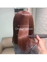 アッシュ 大宮店(Ash)&nbsp;髪質改善オレンジブラウン