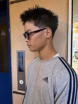 オルカ(ORCA) スパイキーショート/テーパーフェード/baber/KEI