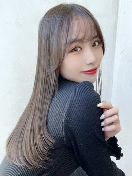 エインアンリー 明治神宮前(AIN.ANLY.) デジタルパーマデザインカラーコテ巻き風パーマ縮毛矯正韓国風