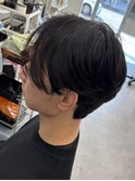 MEN’S HAIR/ブルーブラック/フェザーパーマ/瀬田