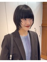 ロンドアンメゾン 原宿(Lond un Maison.)&nbsp;オリーブグレー/レイヤーカット/黒髪/マロンベージュ/原宿