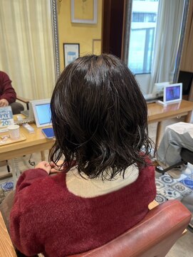 ザザ 高田馬場(ZA/ZA) 柔らかいボブパーマ