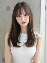 ユーフォリア 新宿店(Euphoria)&nbsp;透明感アッシュグレージュカラー×顔周りレイヤー