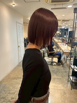 ヘアーブレイス(hair brace) 千葉駅/着物ヘア/大人ガーリー/ダークアッシュ/似合わせカット