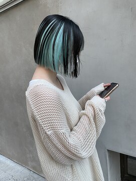 PELE原宿/ブリーチなしダブルカラー/ハイトーン/ケアブリーチ【3月上旬OPEN(予定)】 着物ヘア/大人ガーリー/ダークアッシュ/似合わせカット/原宿