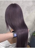 ラベンダーグレージュ/ハイトーン/大人ガーリー/渋谷
