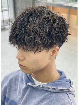 デュー 栄(DEW) 【DEW】ツイストスパイラルパーマ/波巻き/マッシュ/ブリーチ