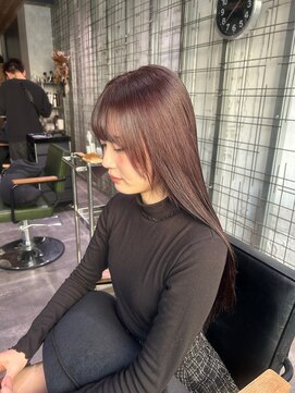 ウム(UMM) pink brown