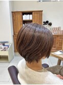 ショート×髪質改善カラー