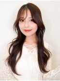 【La fith】ゆるふわロング×ビターモカベージュ×韓国風ヘア