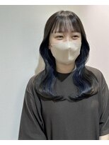 スーリール 西大分店(Sourire) 【sourire西大分】イヤリングカラーブルー