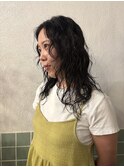 kaon　ロングパーマ　ゆるっとラフに動くパーマ　レイヤーパーマ